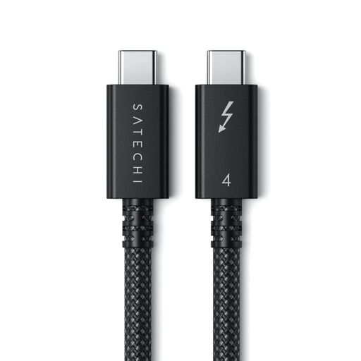 Кабель Satechi Thunderbolt 4 Pro 240W Cable Black (1 m) (ST-YTB100K)