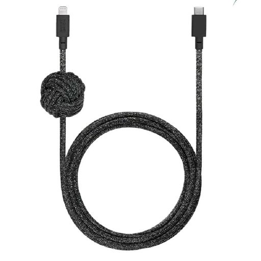 Кабель Native Union Night Cable USB-C to Lightning Cosmos Black (3 m) (NCABLE-CL-COS-AP)