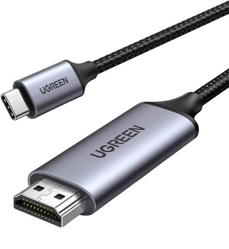 Кабель UGREEN MM142 USB-C to HDMI 1.5m Black (50570) UGR-50570