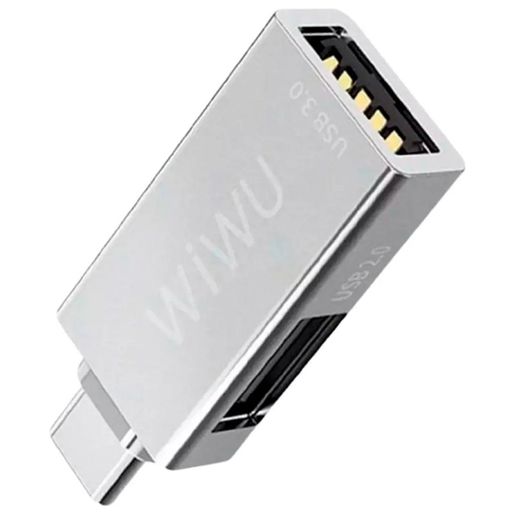Перехідник адаптер Wiwu T02 Pro USB Type-C HUB