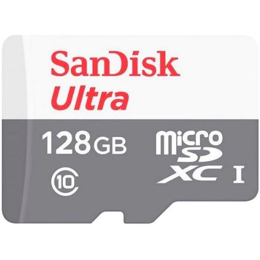 Карта пам'яті microSDXC (UHS-1) SanDisk Ultra 128Gb class 10 A1 (100Mb/s) (SDSQUNR-128G-GN6MN)