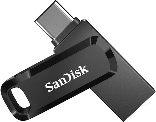Накопичувач Flash SanDisk USB 3. Ultra Dual Go Type-C 64Gb 150 Mb/s (SDDDC3-064G-G46)