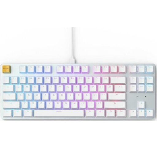 Клавиатура GLORIOUS GMMK TKL, white (GLO-GMMK-TKL-BRN-W)