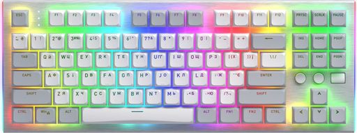 Клавиатура HATOR Gravity TKL orange (HTK561UA) white