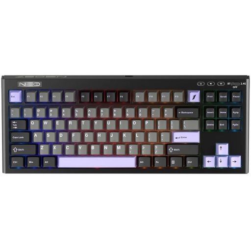 Клавіатура 1stPlayer NEO87 Wireless Midnight Violt (NEO87-MV-TLD)