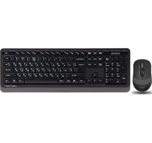 Комплект (клавиатура, мышь) A4Tech FG1010 Black/Grey USB