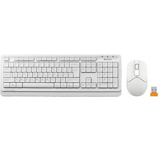 Комплект (клавиатура, мышь) A4Tech FG1012 White USB