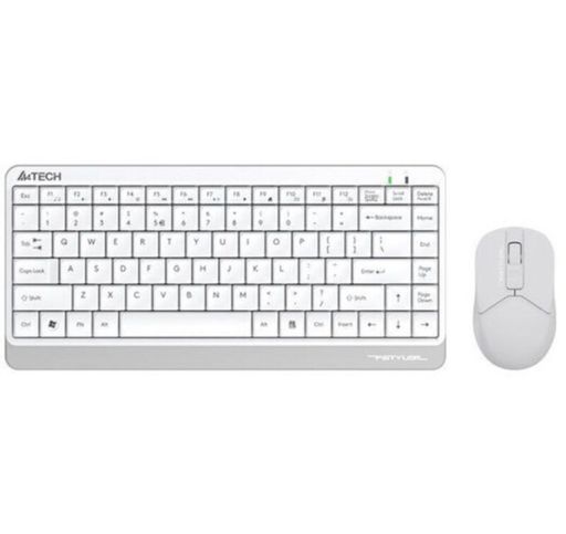 Комплект (клавиатура, мышь) A4Tech FG1112 White USB