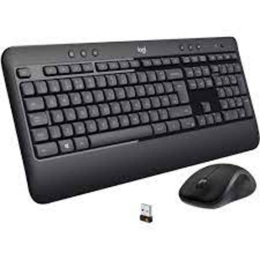 Комплект (клавиатура, мышь) беспроводной Logitech MK540 Black USB (920-008685)