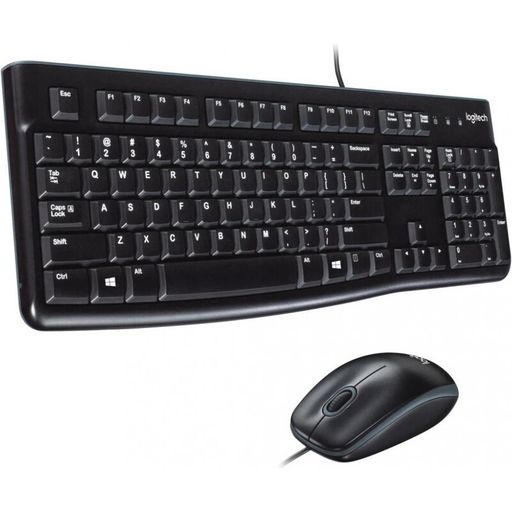 Комплект Logitech MK120 Black USB (920-002563)