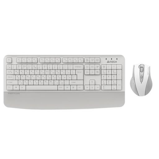Комплект (клавиатура, мышь) A4Tech FG2500S Plus Wireless UA White (4711421003278)