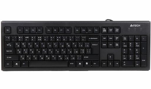 Комплект (клавиатура, мышка) A4Tech KR-8572 Black