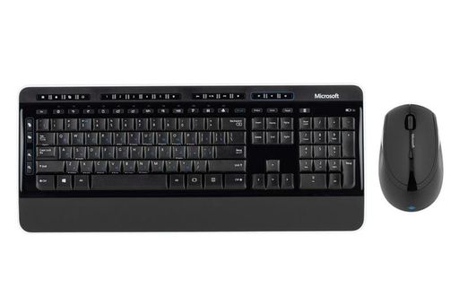 Комплект (клавиатура, мышка) Microsoft Wireless Desktop 3050 (PP3-00018)