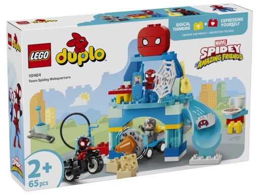 Конструктор LEGO DUPLO Disney Штаб-квартира команды Паука (10464)
