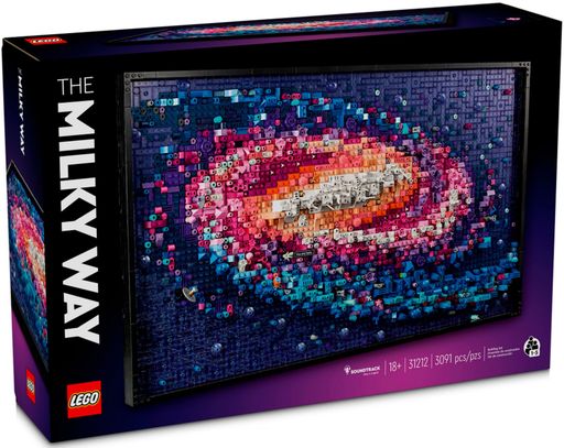 Конструктор Lego Art Галактика Чумацький Шлях (31212)