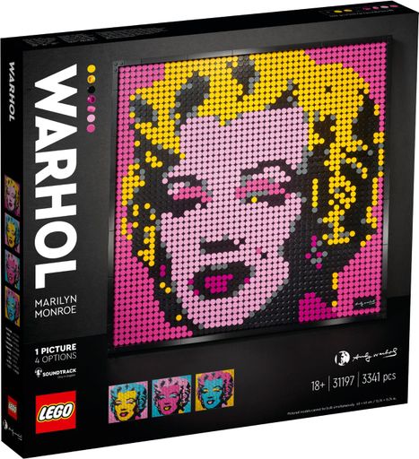 Конструктор Lego Art Мэрилин Монро Энди Уорхола (31197)
