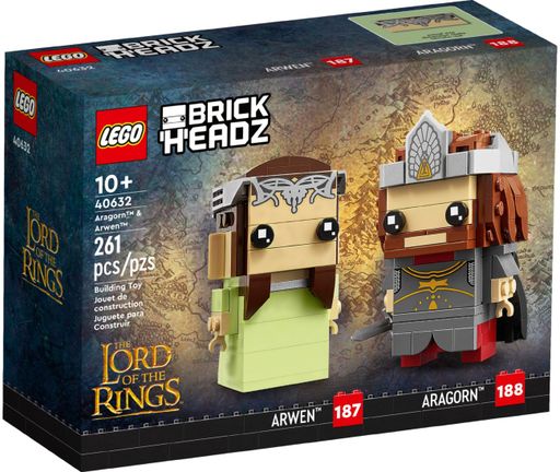 Конструктор Lego Brick Headz Арагорн и Арвен (40632)