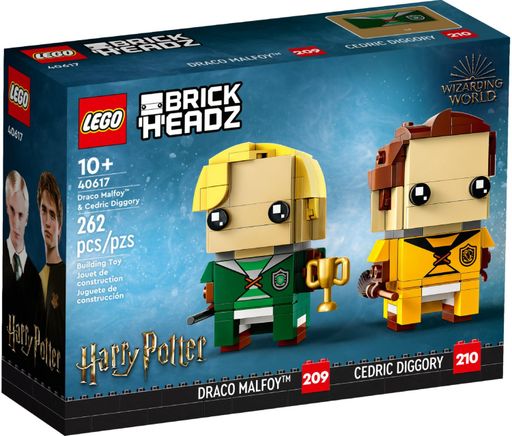 Конструктор Lego Brick Headz Драко Мелфой и Седрик Дигори (40617)