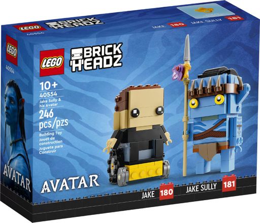 Конструктор Lego Brick Headz Джейк Салли и его аватар (40554)