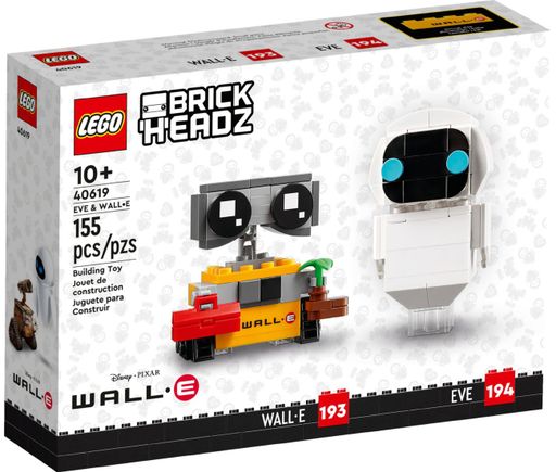 Конструктор Lego Brick Headz EVE & WALL-E (40619)