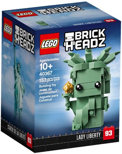 Конструктор Lego Brick Headz Леді Ліберті (40367)