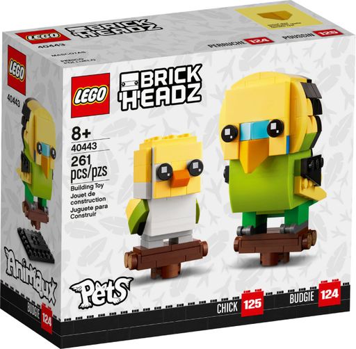 Конструктор Lego Brick Headz Волнистый попугайчик (40443)