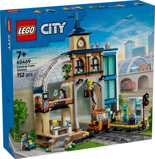 Конструктор Lego City Центральний Залізничний Вокзал (60469)