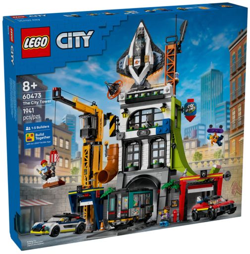 Конструктор Lego City Міська вежа (60473)