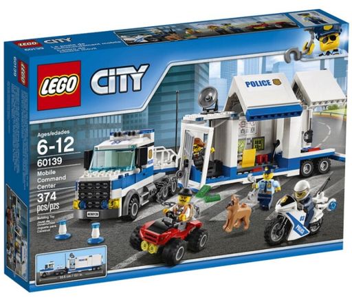 Конструктор Lego City Мобільний командний центр (60139)