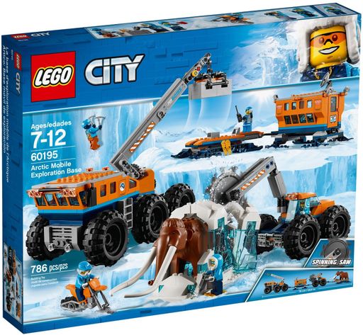 Конструктор Lego City Пересувна арктична база (60195)