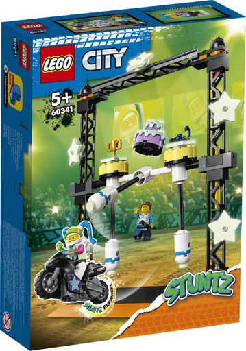 Конструктор Lego City Трюковое испытание Нокдаун (60341)