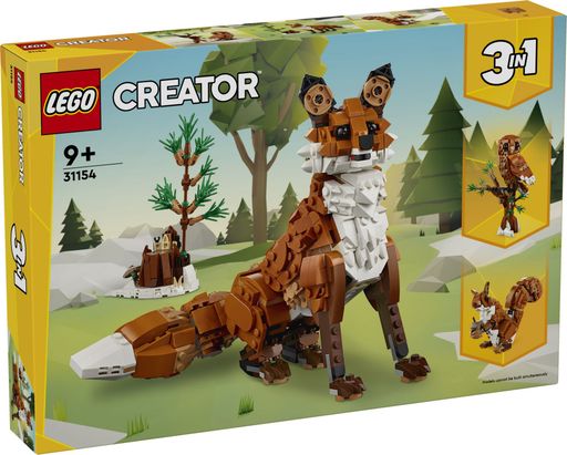 Конструктор Lego Сreator Лесные животные: Рыжая лиса (31154)