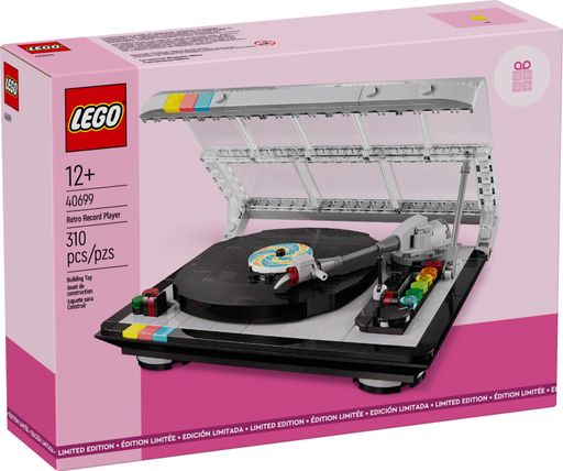 Конструктор Lego Exclusive Ретро-програвач платівок (40699)