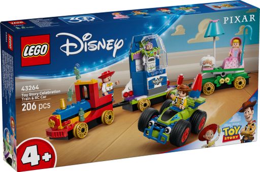 Конструктор Lego Disney История игрушек Праздничный поезд и машинка (43264)