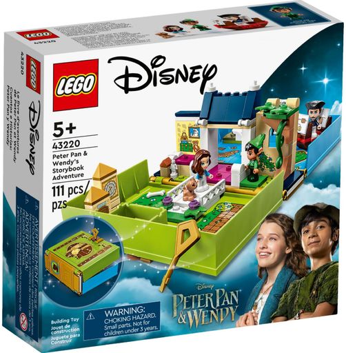 Конструктор Lego Disney Princess Книга приключений Питера Пена и Венди (43220)
