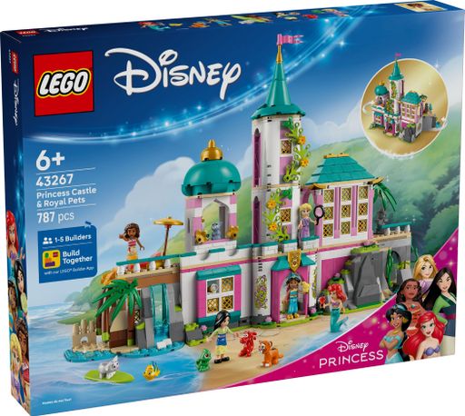 Конструктор Lego Disney Замок принцессы и королевские питомцы (43267)