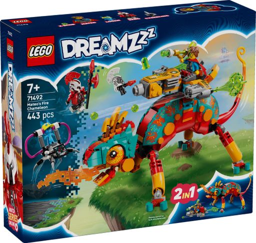 Конструктор Lego Dreamzzz Огненный хамелеон Матео (71492)