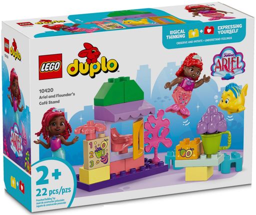 Конструктор Lego Duplo Стенд кафе Ариэль и Флаундер (10420)