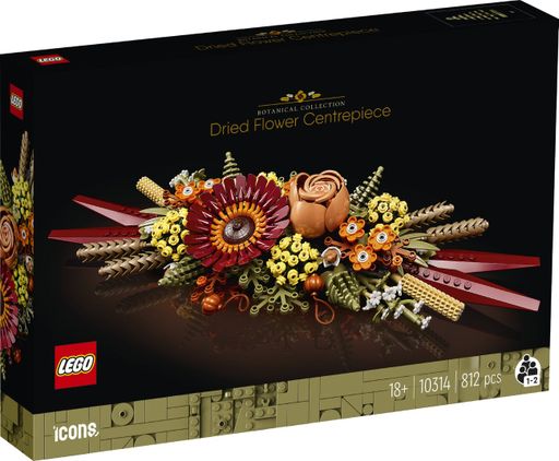Конструктор Lego Expert Центральная часть из сухоцвета (10314)