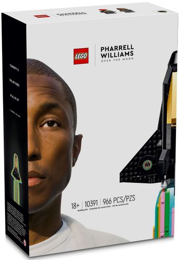 Конструктор Lego Icons Навколо Місяця з Фарреллом Вільямсом (10391)