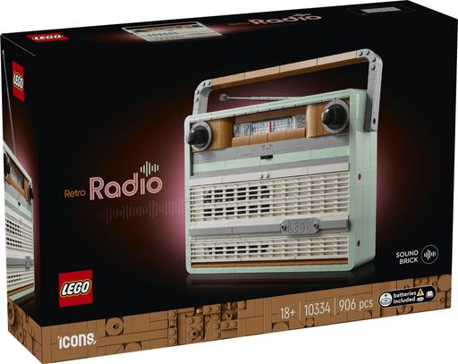 Конструктор Lego Icons Ретро Радио (10334)