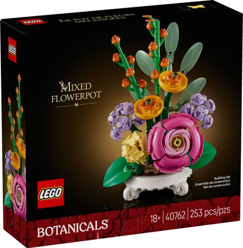 Конструктор Lego Еxpert Смешанный цветочный горшок (40762)