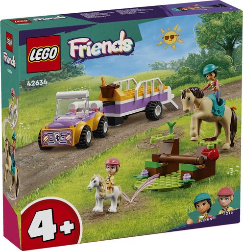 Конструктор Lego Friends Трейлер с лошадьми и пони (42634)