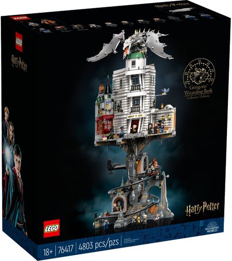 Конструктор Lego Harry Potter Волшебный банк Гринготтс (76417)