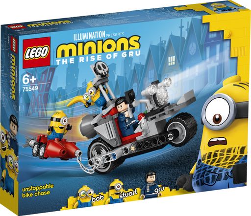 Конструктор Lego Minions Невероятная гонка на мотоцикле (75549)