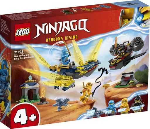 Конструктор Lego Ninjago Битва дракончиков Нии и Арина (71798)