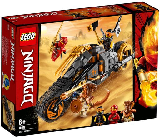 Конструктор Lego Ninjago Ралійний мотоцикл Коула (70672)