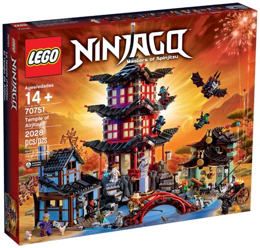 Конструктор Lego Ninjago Храм Аероджітсу (70751)