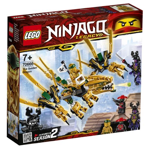 Конструктор Lego Ninjago Золотий Дракон (70666)