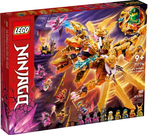 Конструктор Lego Ninjago Золотой ультрадракон Ллойда (71774)